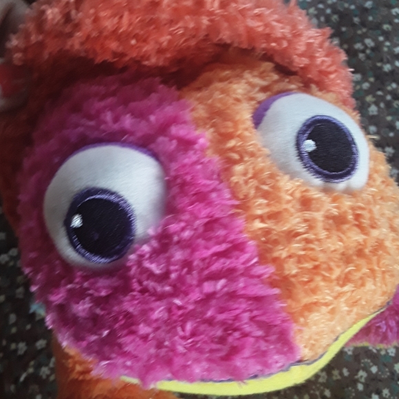 Lizard Multicolored pastels Stuffed Animal - Picture 2 of 5